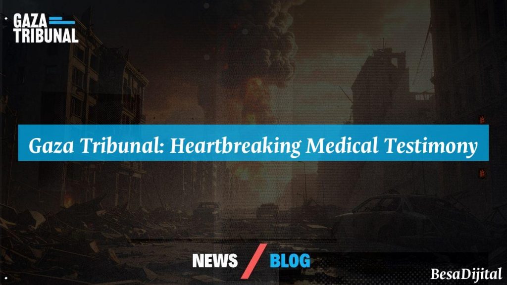 A doctor speaks passionately about the tragedies faced by families in Gaza.