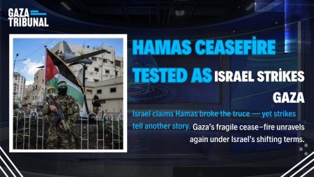 Hamas ceasefire under threat as Israel launches new Gaza strikes during fragile truce.