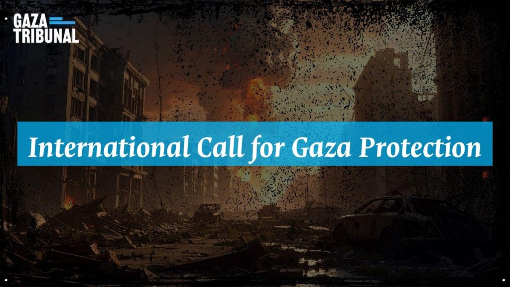 Scholars and advocates gather to discuss the urgent need for Gaza protection.