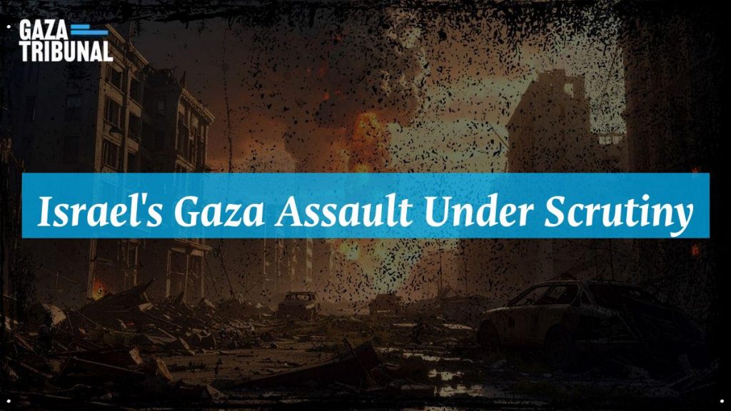A somber view of destruction in Gaza after the October 7 conflict.