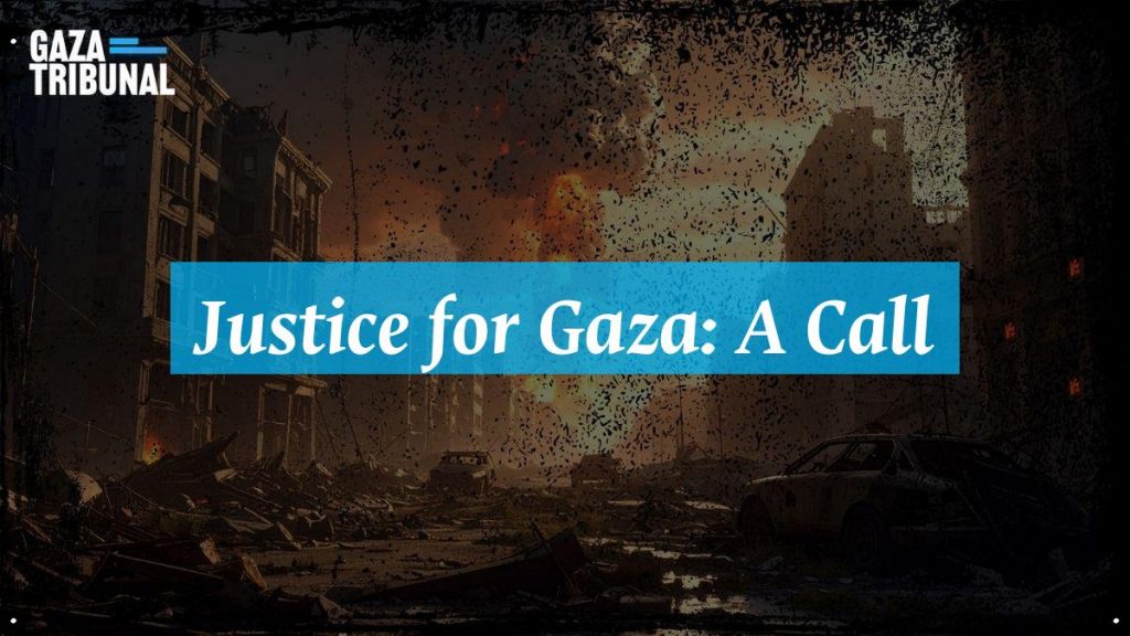 Richard Falk addressing a crowd at the Gaza Tribunal's press conference in Istanbul.