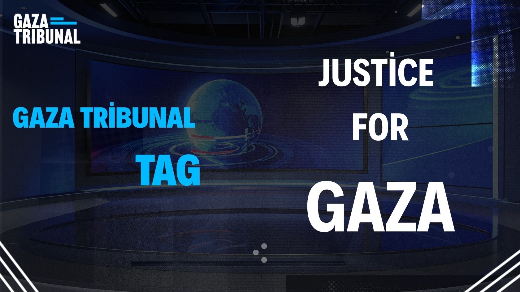 Justice for Gaza Tag — survivor voices and human rights efforts for accountability.