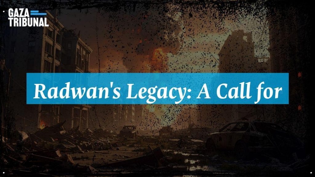Radwan Abu Maamar speaks passionately about his experiences of loss and advocacy.
