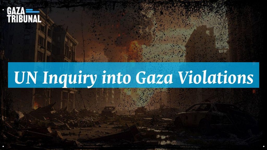 A United Nations team prepares to investigate damage in Gaza, focusing on schools and human rights violations.