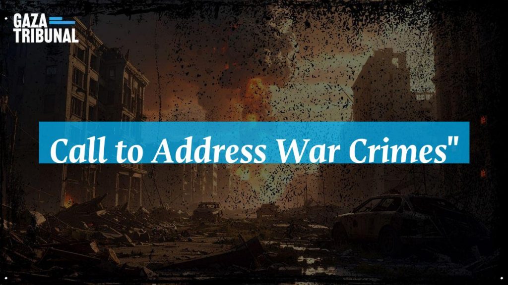 Activists gather in Istanbul to address allegations of war crimes in Gaza.